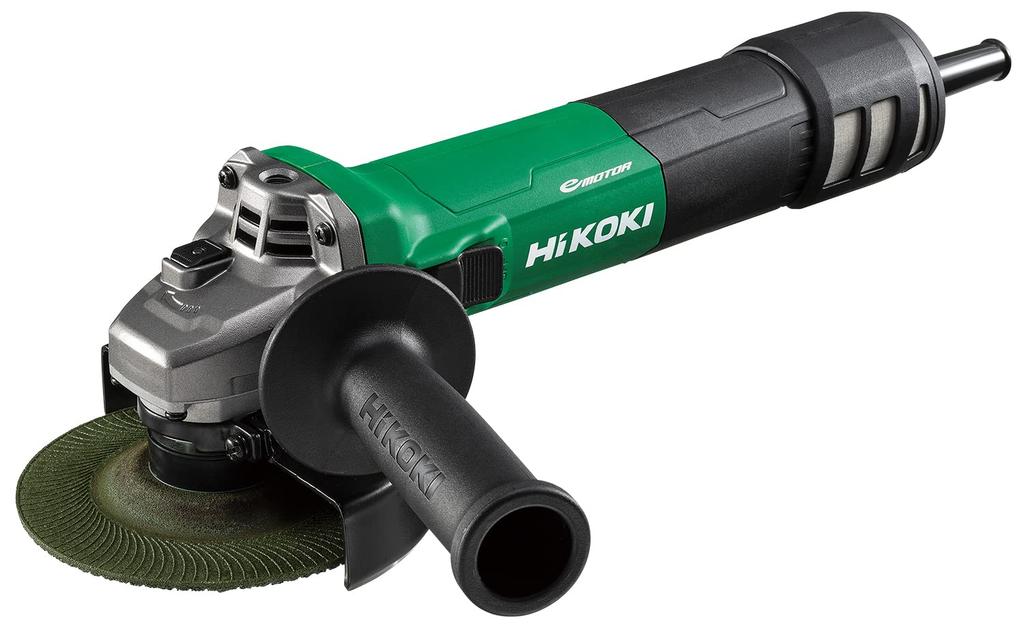 HiKOKI AC100V 125mm Electronic Disc Grinder with Variable Speed Function and Slide Switch Type G13VE2 (Hikoki)
