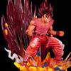 Z King Of The World Fist Goku Figurine Bursting With Energy Red Color Anime Statue Figure Ornament High Quality
