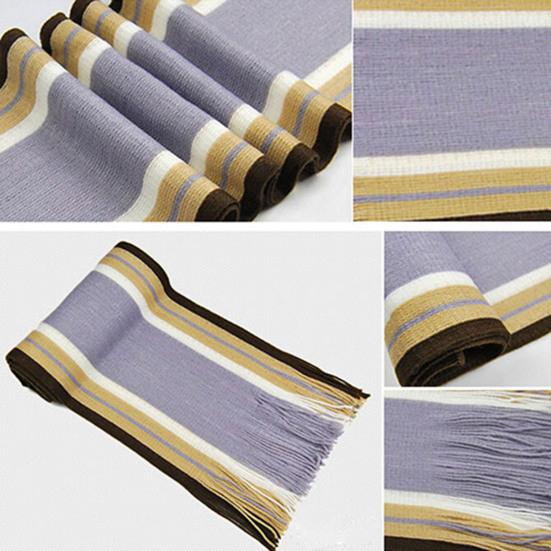 Scarf Fashion Soft Classic Men Classic Scarf Shawl for Winter