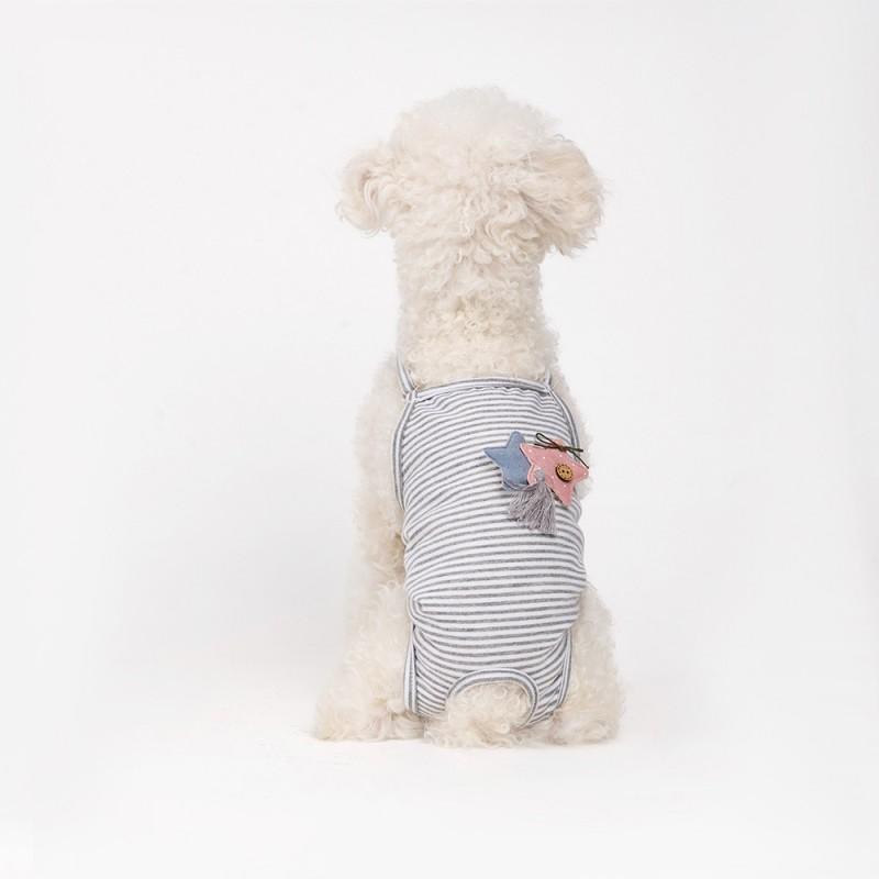 Dog Female Sanitary Panties With Harness Design - Cotton Menstrual Underwear Small Breeds Like Teddy
