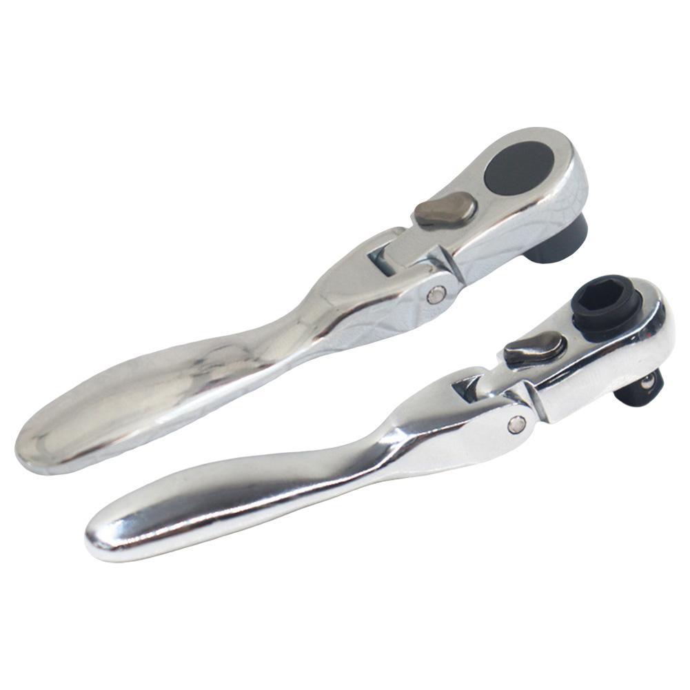 97mm 3.82in Mini Ratchet Wrench 72 Teeth Ratchet Mechanism Tool Ratchet Ergonomic Grip Design Tight Space Access