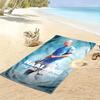 Erling Haaland Force Beach Towel, Large Soft Quick Dry Towel for Beach Camping Swimming