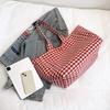 Women Plaid Large Capacity Tote Bag Fashion Shoulder Bag Handbag Shopper Storage Bag