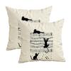 Colorful Hearts Adorn The Pillowcasezipper Design, Decorative Pillowcase, 45X45 Cm Pillowcase