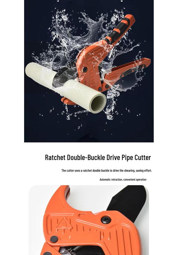 Shi Ai 42mm PPR/PVC Pipe Cutter with New Aluminum Alloy Non-Slip Handle