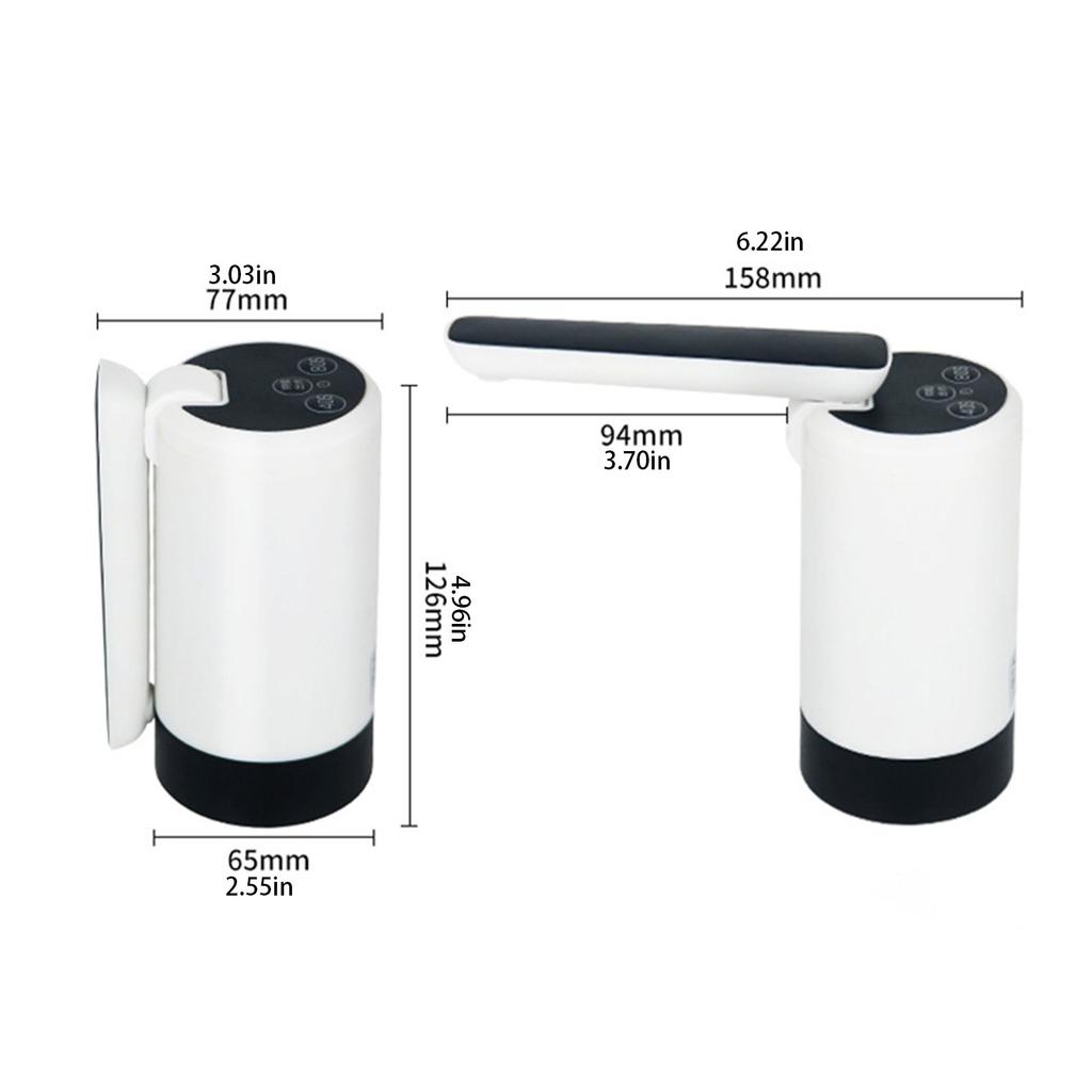 Intelligent Water Pressure Pump Effortless Water Suction Device Efficient Electric Water Dispenser Foldable Water Pump