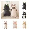Cat Plush Long Toy Pig Stuffed Kitten Cushion Kids Sleeping Pillow Home Decor