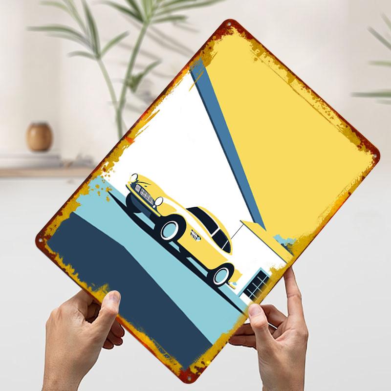 Sports Car Classic 507 Printed Poster Customized Wall Art Retro Vintage Metal Tin Signs for Garage Wand Deko Setup Decorations 7.9x11.8In(20x30cm)