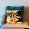 Casper A Date With Death Pillow Case Short Plush Sofa Decorative Gift Home Doublesided Printing Cushio