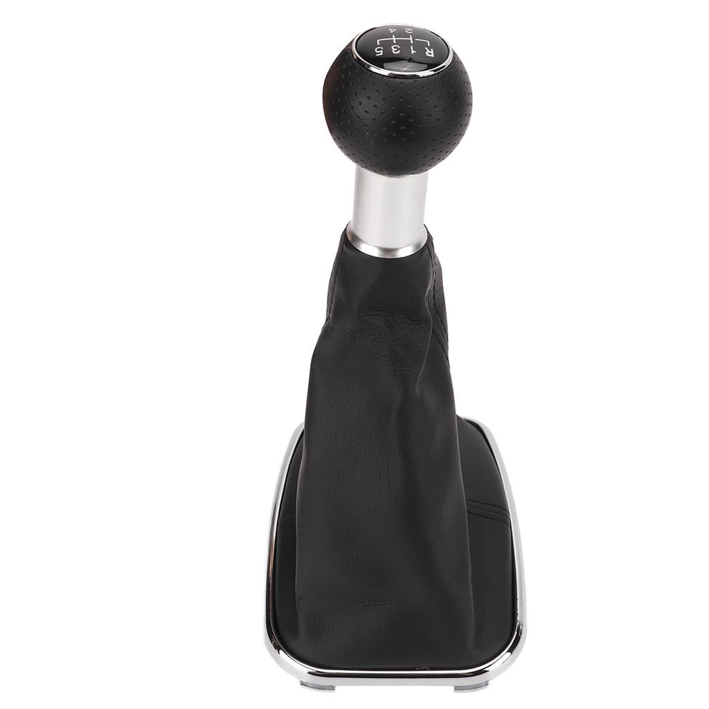 5-Gang Schalthebelknauf Manschette Stiefel Schalthebelmanschette Kit Ersatz für Bora A4 MK4 1999-2004