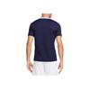 Nike Frankreich Nationalmannschaft Euro Cup Fußball Trainingsserie Color Block Bedrucktes Rundhals Kurzarm Fußballshirt Herren Tops Marineblau FJ2921-498