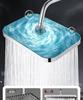 Soffione Doccia Pioggia ad Alta Pressione con Design a Fiore Grande per un Flusso d'Acqua Migliorato