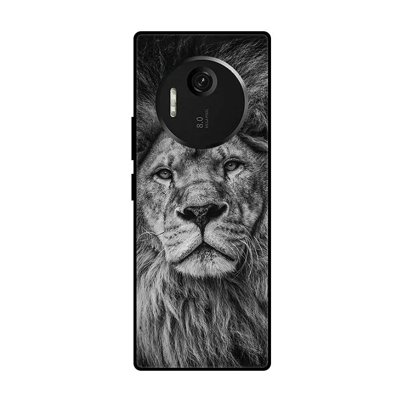Für Duoqin F25 F 25 Hülle Cooler Löwe Wolf Stoßfestes Silikon Weiches TPU Handy-Rückabdeckung Für Xiaomi Qin F25 QinF25 Hüllen Funda Capa