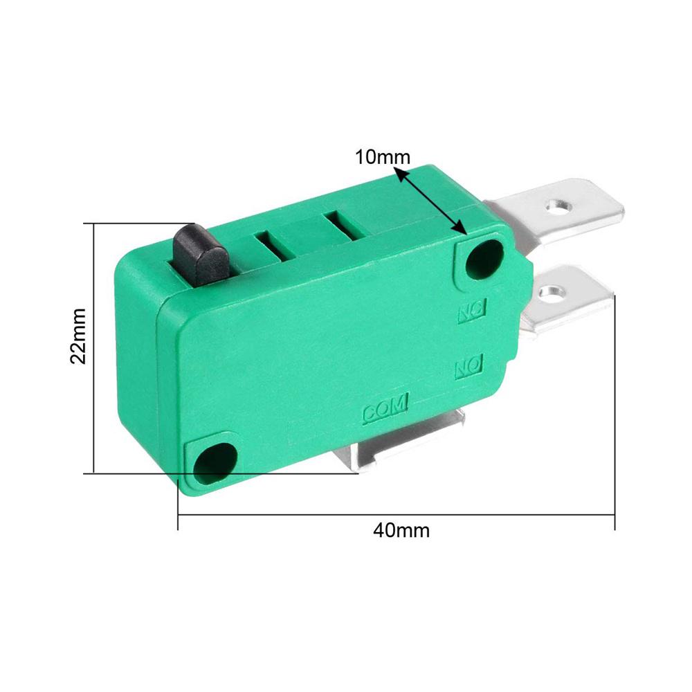 2Pcs KW3-OZ, KW3-0Z 16A 125/250VAC Push Button Action Type Micro Limit Switches