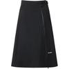 Solid Color Mid Waist Casual Long Skirt Women Skirts C30727