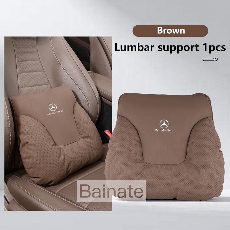 For Mercedes Benz A C E V S Class CLA CLS GLA GLC GLK GLS SLK ML Vito Car Headrest Soft Neck Pillow Seat Lumbar Cushion Support