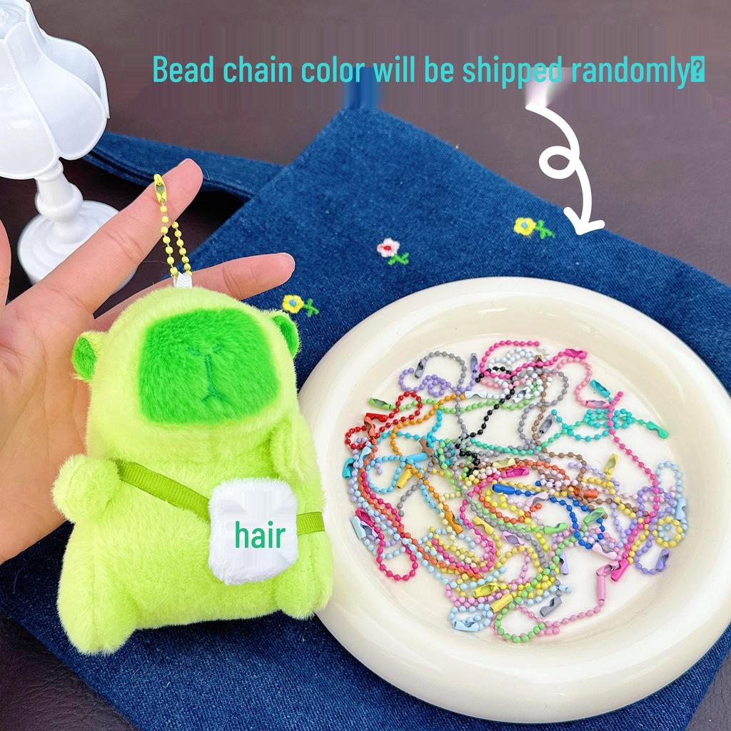 Capybara Anhänger Plüschpuppe Rucksack Schlüsselanhänger - Internet-Berühmtheit Bestseller Taschenanhänger