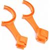 RV Sewer Hose Wrench - 3&4 Inch Male/Female Cap Tool, Fits Camco Rhino/Revolution Hoses, Orange ABS For Cleanout Plugs - Easy Tall/Remove 2 PCS