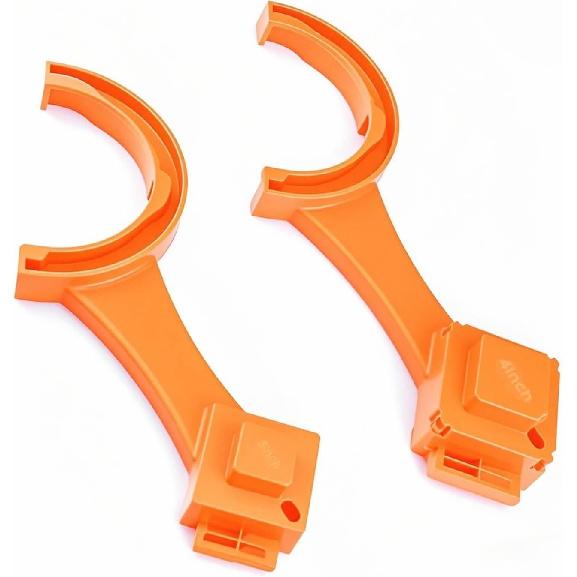RV Sewer Hose Wrench - 3&4 Inch Male/Female Cap Tool, Fits Camco Rhino/Revolution Hoses, Orange ABS For Cleanout Plugs - Easy Tall/Remove 2 PCS
