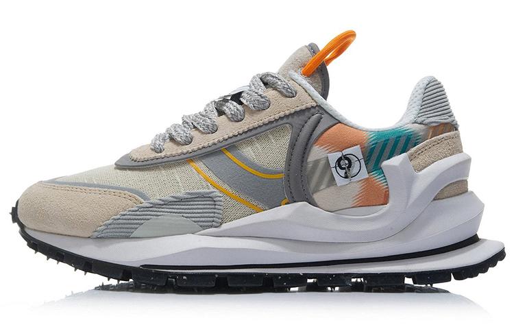 Li Ning Текстиль, Синтетическая кожа, Замша (спилок) Амортизация Скользкая Устойчивая к истиранию Дышащая Низкие AGCR047-8 43.5