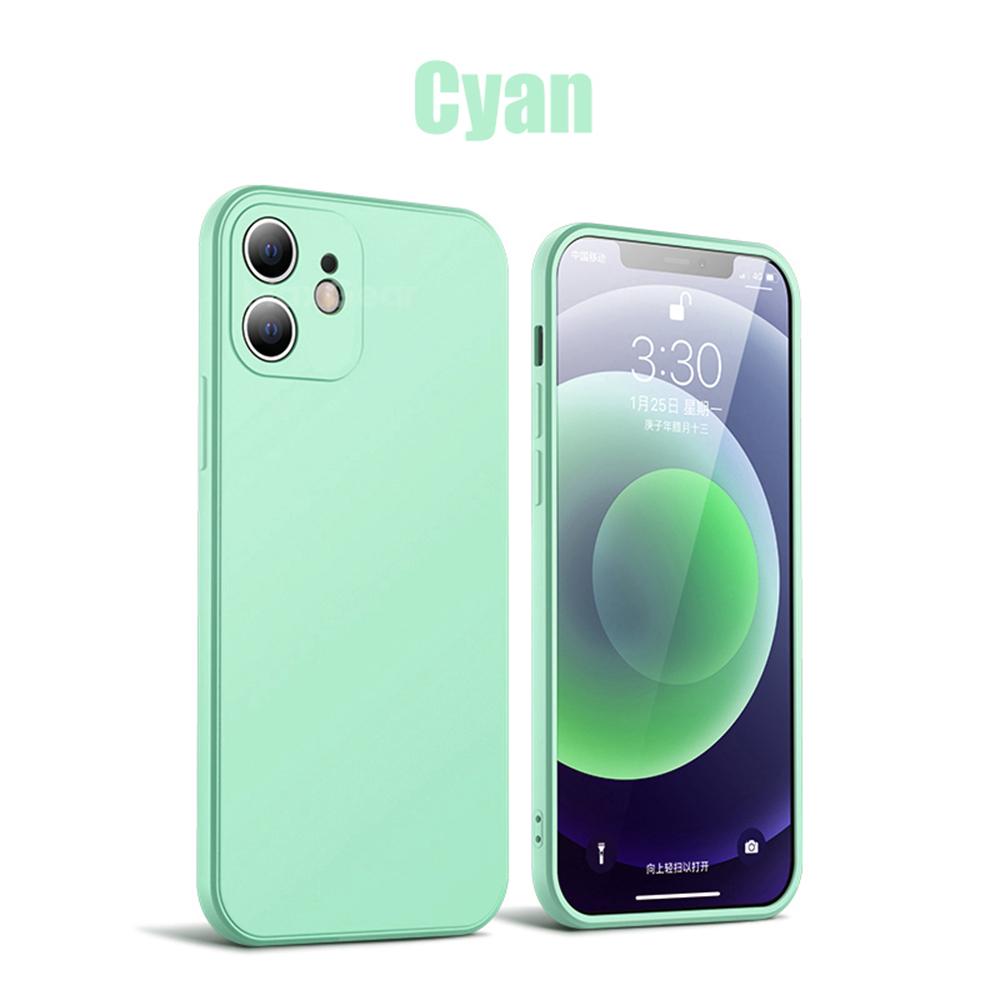 

Original Square Liquid Silicone Case For iPhone 13 12 11 Pro Max Mini XS XR X i 8 7 SE Soft Thin Bumper Cover Funda For 7Plus-8Plus
