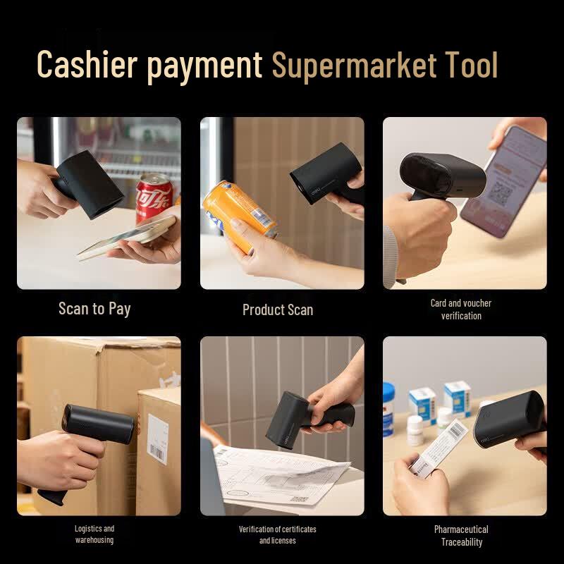 Deli AA302 Wired 1D/2D Barcode Scanner