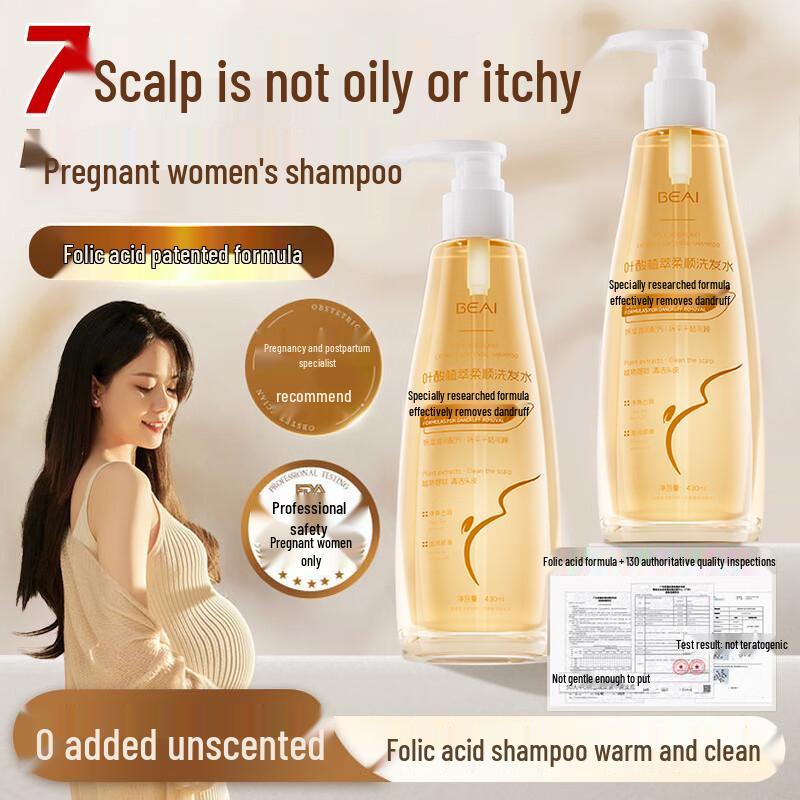 BEAI Folic Acid Pregnancy-Safe Shampoo