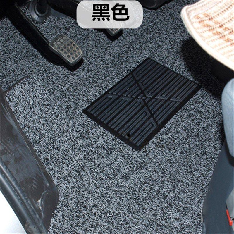 Car Floor Mats, Anti-Wear Pedals, Anti-Slip Rubber Pedals, Leather Wire Loop Foot Pads, Wear-Resistant Pads Gray