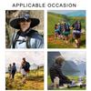 Cooling Solar Charged Fan Hat USB Rechargeable Sunblocking Hat Perfect Accessory for Outdoor Adventures Enthusiasts Gear