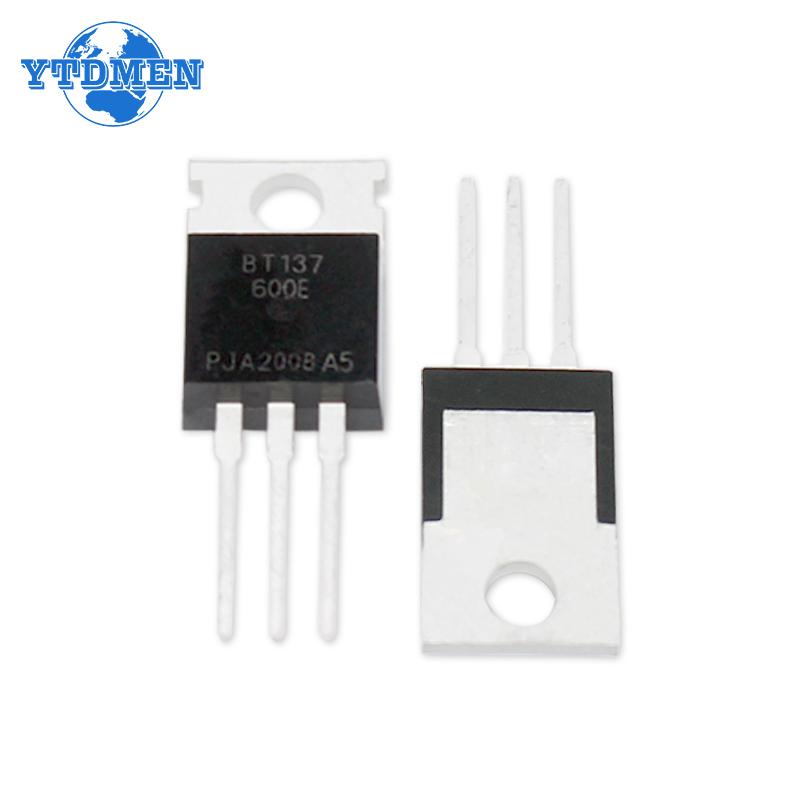 5PCS TRIAC Thyristors BT137-600E BT151-500R  TO-220 BT137 BT151 Transistor Kit