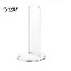 Clear Acrylic Glove Support Boxing Display Stand, Non-slip Base Holder, Home Gym Storage Vertical Rack for Training Sports Gloves MMA Organizer Stand