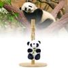 Adorable Panda Plush Keychain Soft Toy Cute Panda Doll Bag Charm For Kids