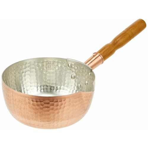 Marushin Copperware Yukihira Pot Copper 18cm
