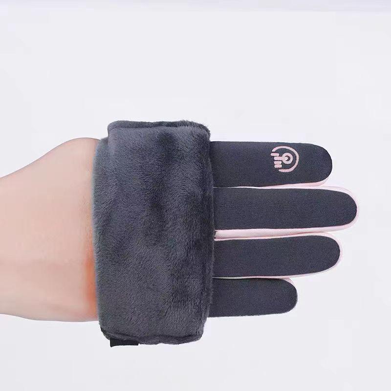New Winter Outdoor Sports Riding Warm Gloves Men's Motorcycle Electric Vehicle Fashion Touch Screen Gloves