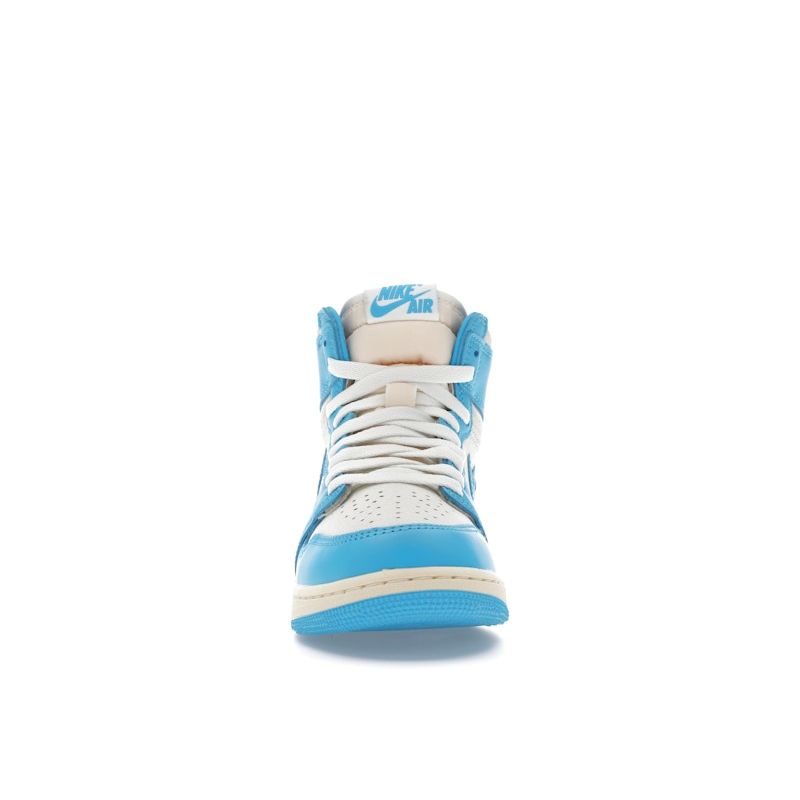 Air Jordan 1 Retro High OG GS UNC Reimagined Kids Sneakers Blue Dark-Powder-Blue Sail FD1437-402