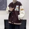 2024 Men's Trendy Patchwork Baseball Jacket: Spring & Autumn Youth Casual