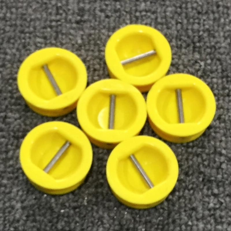 2 szt. Kubek do leasha deski surfingowej Część zamienna do sportów wodnych Korek do leasha surfingowego Korek do leasha deski surfingowej z prętem ze stali nierdzewnej