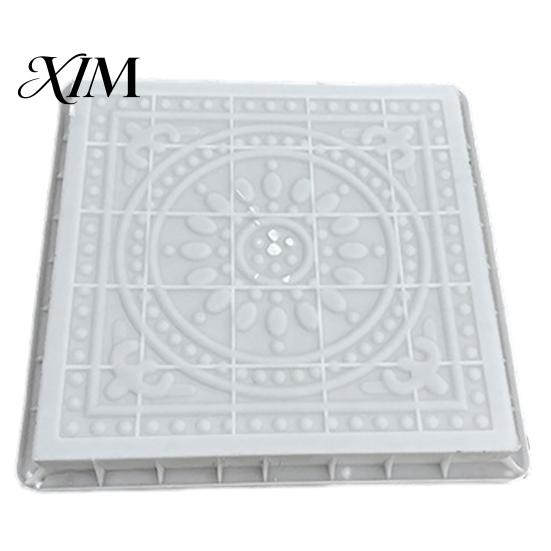 Easy DIY Garden Tile Mold Reusable Concrete Path Stepping Stone Mold, Pavement Cement Mould, Home Craft Project for Enthusiasts Patio Walkway