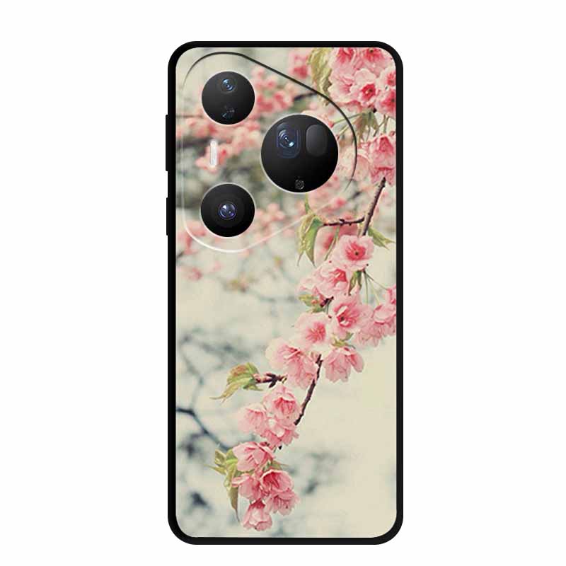 For Huawei Pura 80 Ultra 5G Case Wolf Tiger Lion Cat Black Silicone Soft Phone Case For Huawei Pura80 Ultra Back Cover Case Para