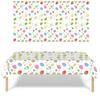 New Plastic Easter Tablecloth Rabbit Bronzing Table Cover 137*274cm Disposable Tablecloths Party Supplies