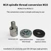 Conversion Rod Angle Grinder Conversion M5 To M10/M14 To M10 Multi-functional 3-inch Hand Electric Drill