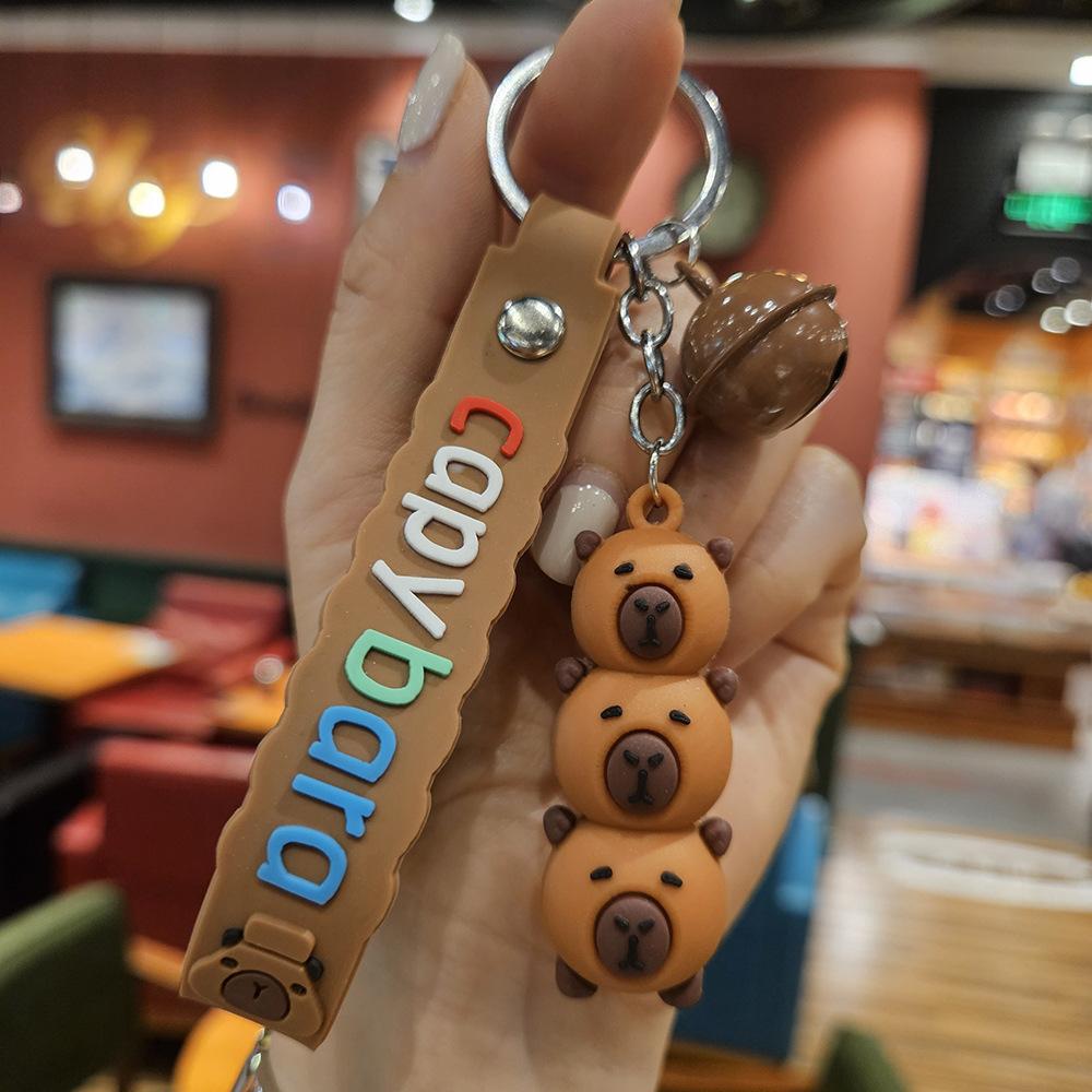 Cartoon Keychain Pendant, Wooden Stick Figure, Key Chain, Blind Box, Tide Play Pendant.