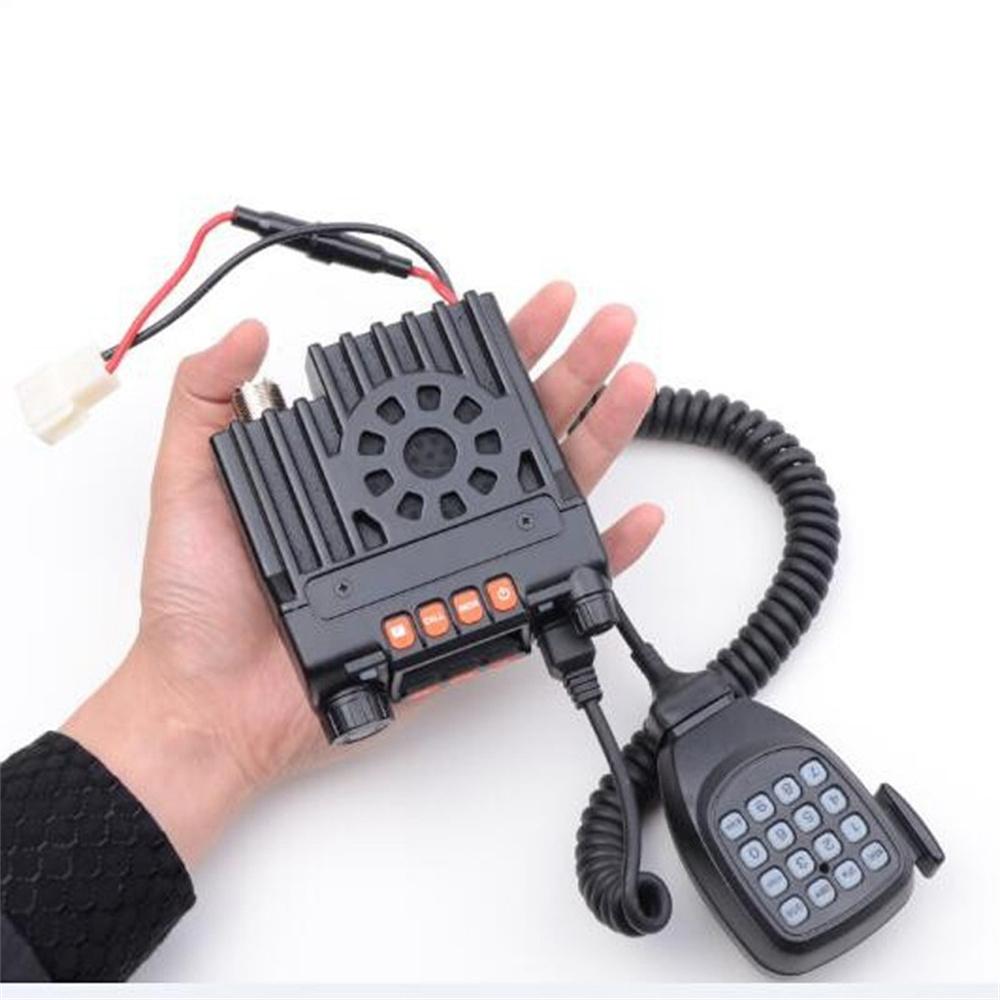 25W High power Mini Mobile DUAL BAND Two Way Radio Long Range Vehicle Walkie Talkie
