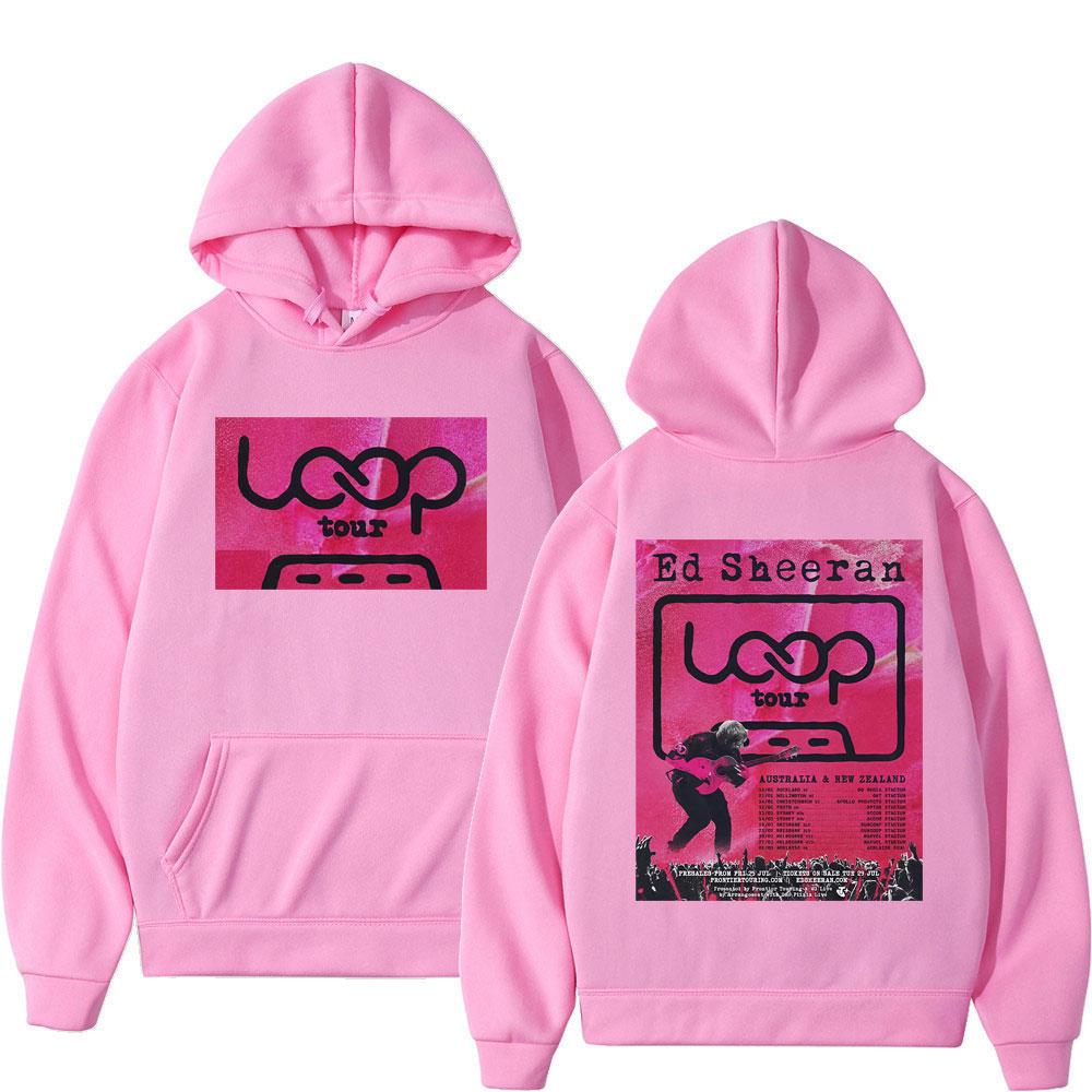 Ed Sheeran Loop Tour Australia and Zealand 2026 Tour Hoodie Unisex Fashion Pullover Casual,oversized Hip-hop Sportswear