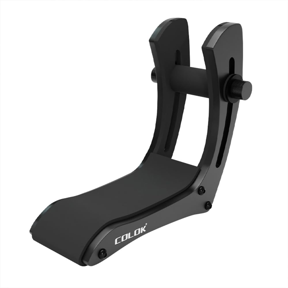 

GIMI Guitar Rest, Guitar Support for Electric Guitars, Ergonomic, Slide-to-Adjust Height, Aviation-Grade Aluminum Alloy, Lightweight, Durable, with