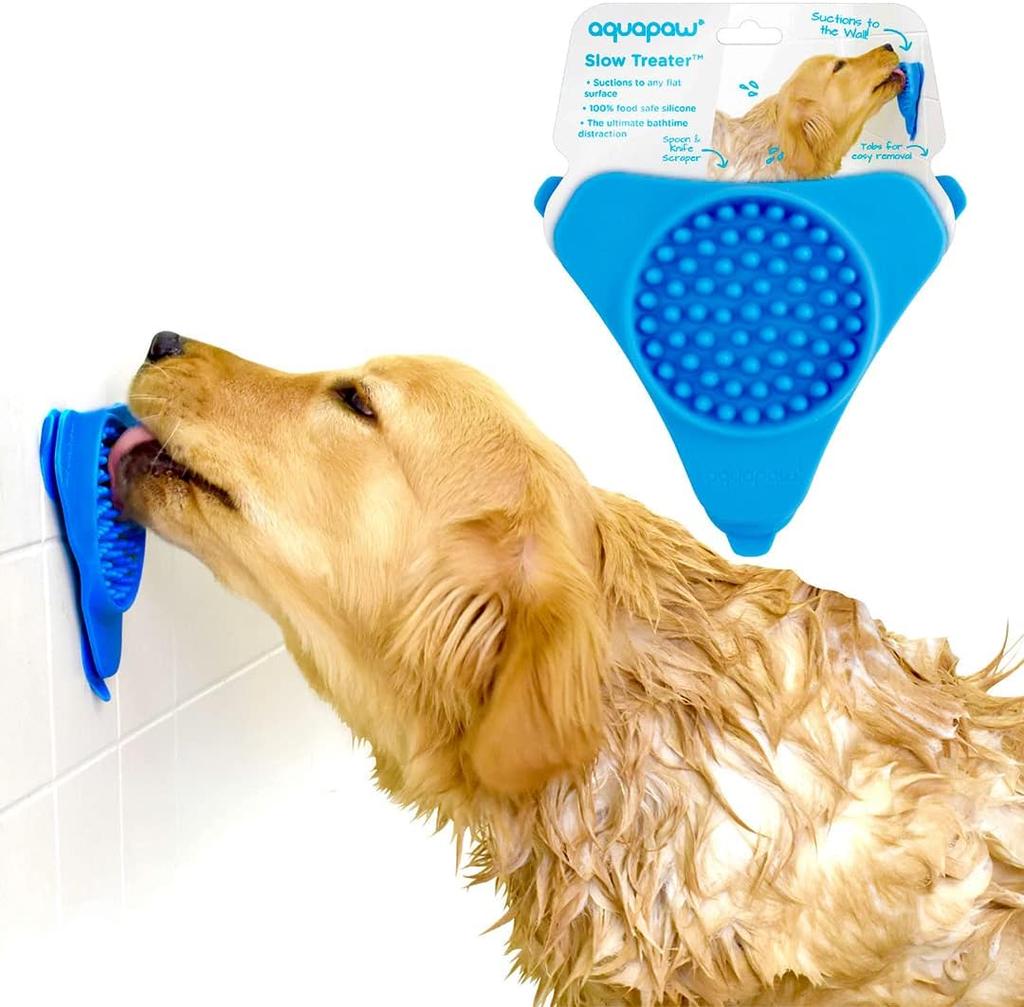 Dog Cat Licking Pads Suction Cup Type Non Slip Slow Feeder Reduce Dog Boredom Anxiety Suitable Bathing Silicone Pet Supplies