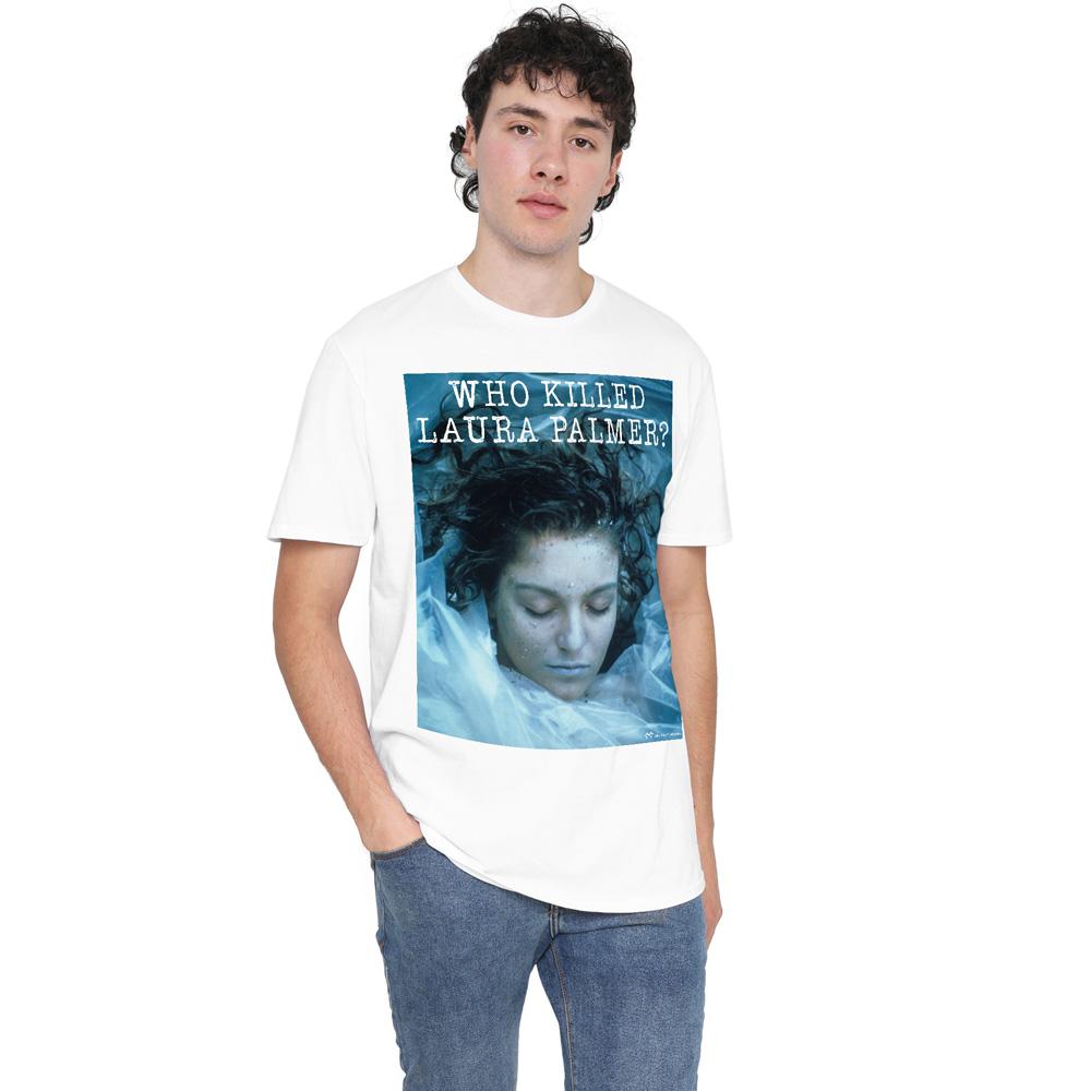 Twin Peaks Mens Who Killed Laura T-Shirt
