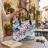 Watercolor Cherry Blossom Print Tote Bag