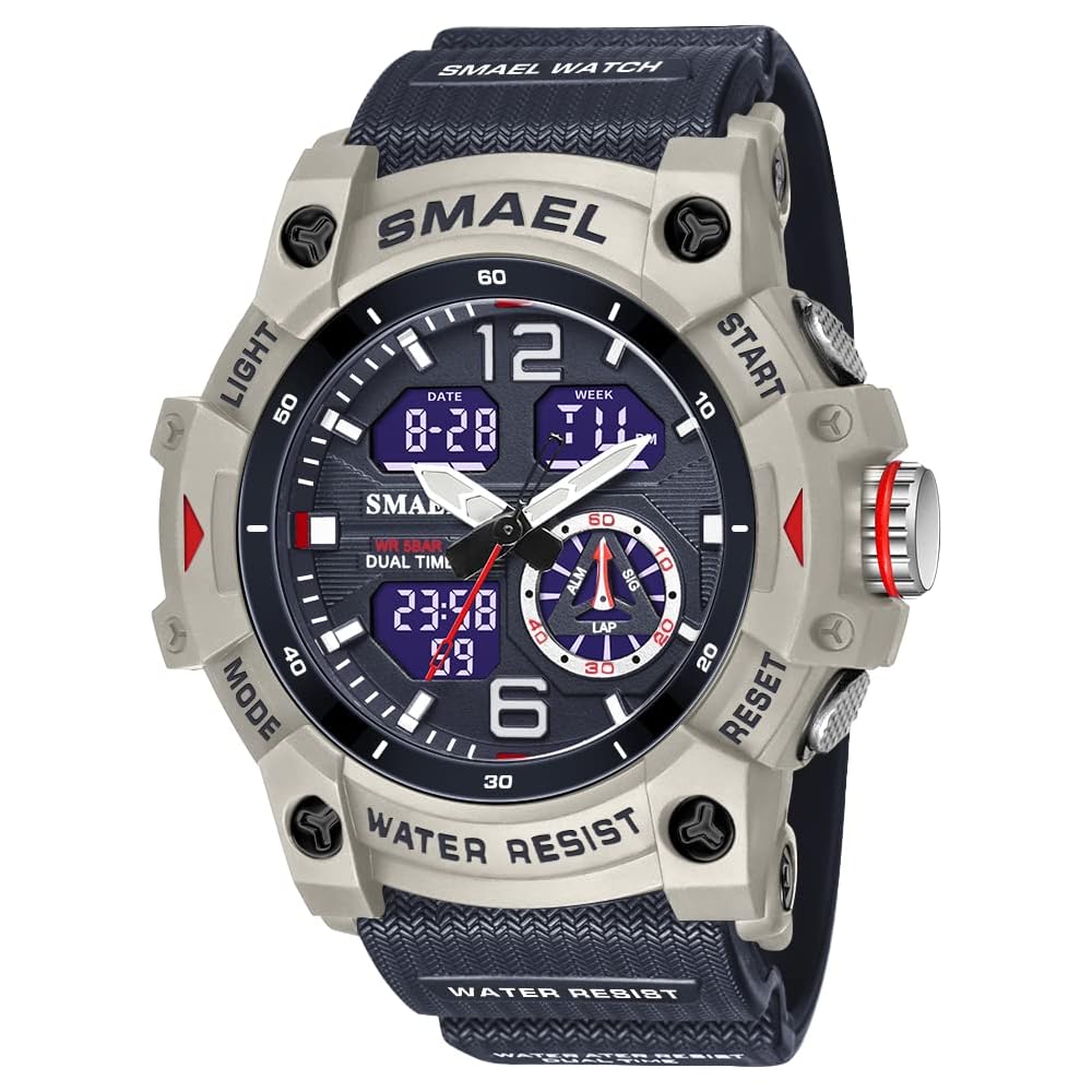 Ben Nevis Digital Men's Sports Watch Waterproof Multi-Function LED Display Outdoor Running Wristwatch