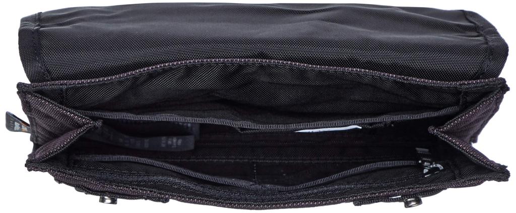 [Assob] Peněženka přes rameno 061324 EXCLUSIVE BALISTIC NYLON ČERNÁ